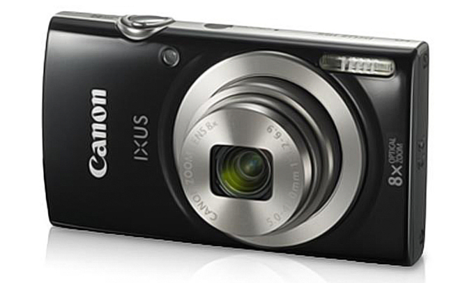 Máy ảnh Canon IXUS 185 màu đen tiện dụng
