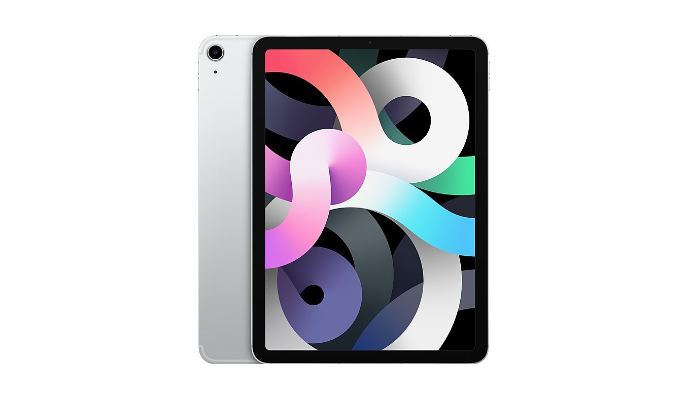 Máy tính bảng iPad Air 10.9 inch Wifi 256GB MYFW2ZA/A Bạc 2020 - Thiết kế cạnh viền vuông vức, mang đến vẻ đẹp thời thượng