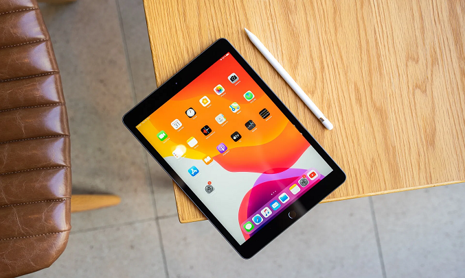Máy tính bảng iPad 10.2 inch Wifi 128GB MYLF2ZA/A Vàng (2020) - Hỗ trợ bút Apple Pencil và Smart Keyboard