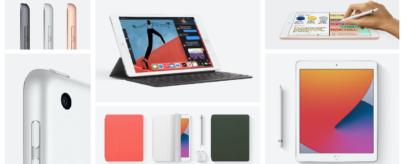 Máy tính bảng iPad 10.2 inch Wifi 32GB MYLA2ZA/A Bạc (2020) - Thiết kế thời thượng, nhỏ gọn, thuận tiện mang theo đến mọi nơi