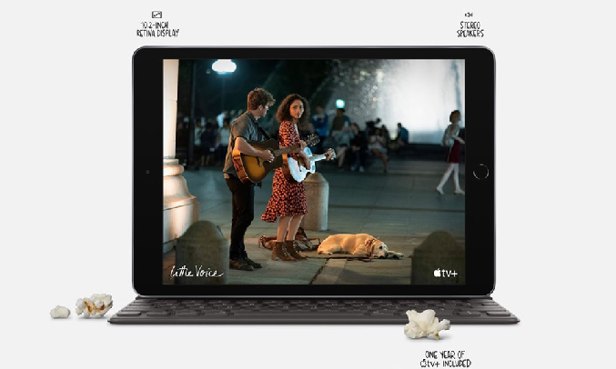 Máy tính bảng iPad 10.2 inch Wifi Cellular 32GB MYMJ2ZA/A Bạc (2020) - Trung tâm giải trí di động