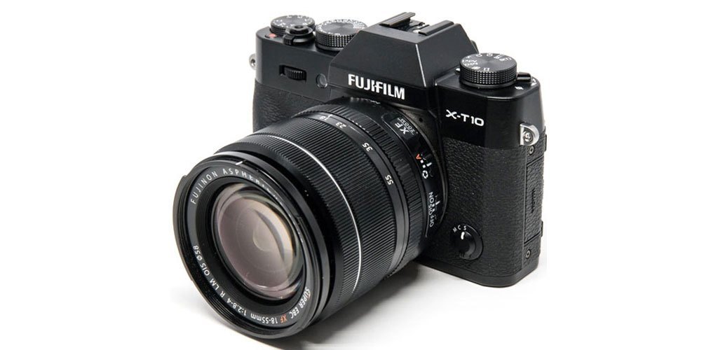 Máy ảnh DSLR Fujifilm X-T10 lens 18-55 mm giá tốt tại Nguyễn Kim