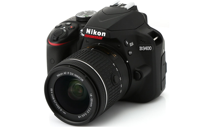 D3400 Nikon Camera D3400 Kit NIKON D3400 DIGITAL SLR CAMERA W/18