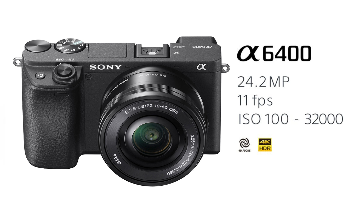 Máy ảnh Sony ILCE-6400L/BAP2 thỏa sức sáng tạo