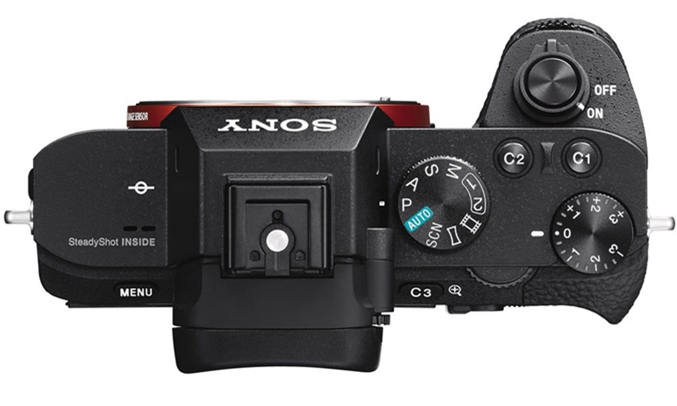 Máy ảnh Sony Alpha ILCE-72M2K các nút điều khiển được thiết kế tỉ mỉ