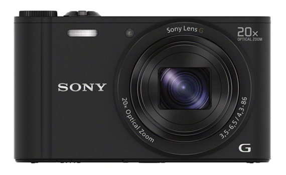 Máy ảnh Sony DSC-WX350 màu đen lịch lãm, cá tính