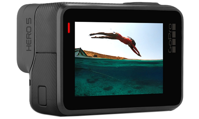 Máy quay phim Hero 5 Black chi tiết, sắc nét
