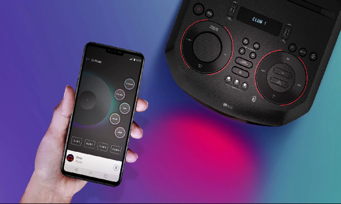 Loa Karaoke LG Xboom RN7.DVNMLLK - Đồng bộ điện thoại thông minh