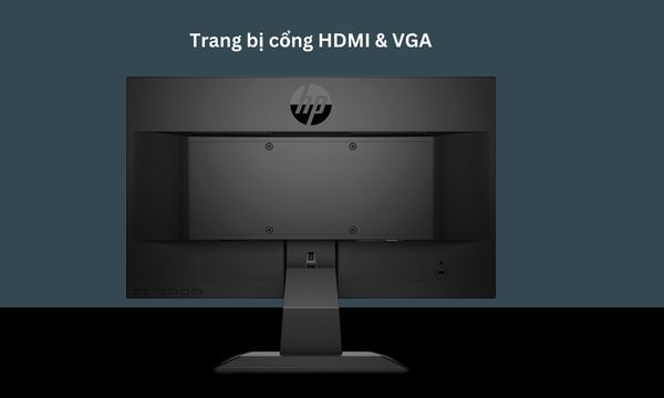 Màn hình HP V20 HD+ 19.5 inch 1H849AA Tích hợp cổng kết nối HDMI và VGA