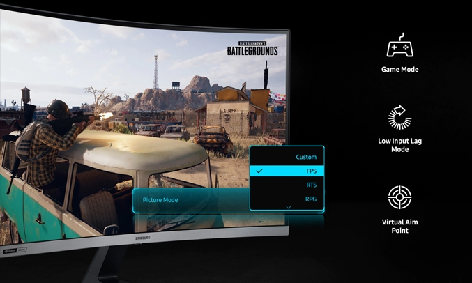 Màn hình Samsung 27 inch LC27RG50FQEXXV - Trải nghiệm chơi game
