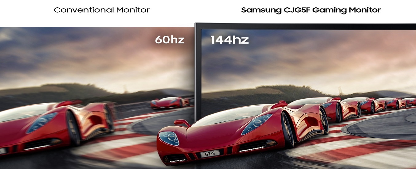 Màn hình Samsung 32 inch LC32JG50FQEXXV - tần số quét vượt trội 