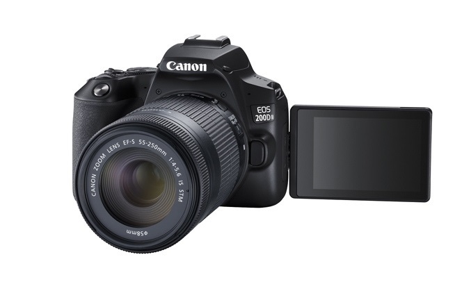Canon EOS 200D II Kit 18-55 BK - Màn hình cảm ứng LCD