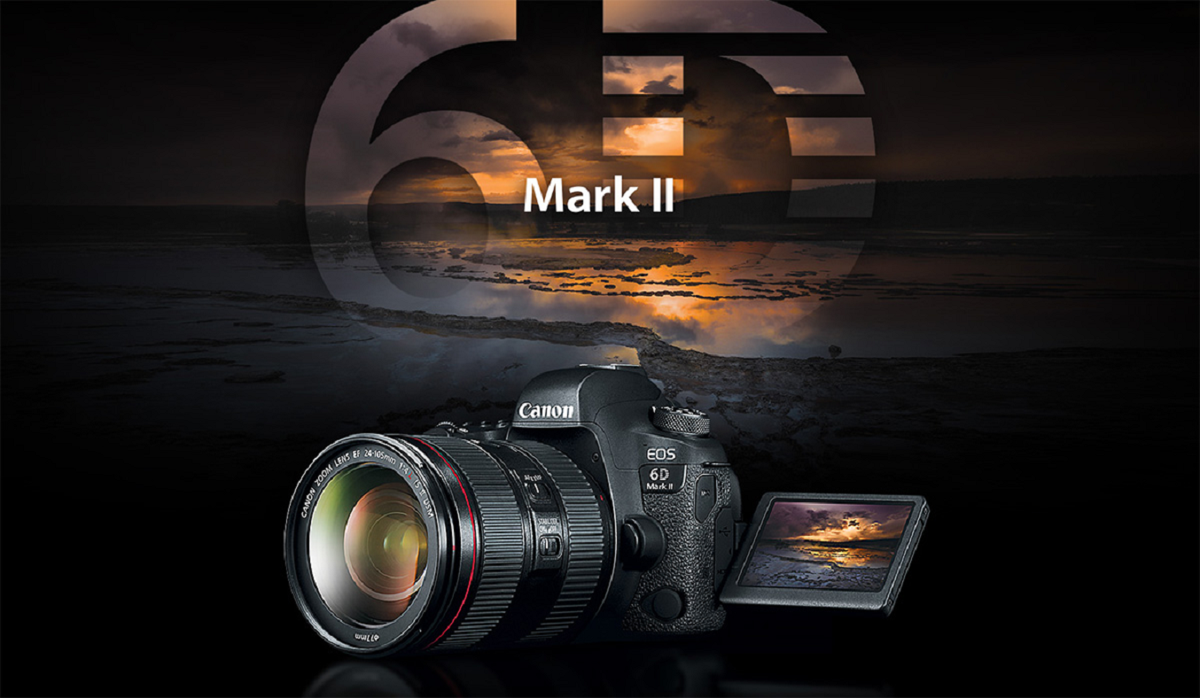 Máy quay phim Full HD mạnh mẽ Canon EOS 6D Mark II