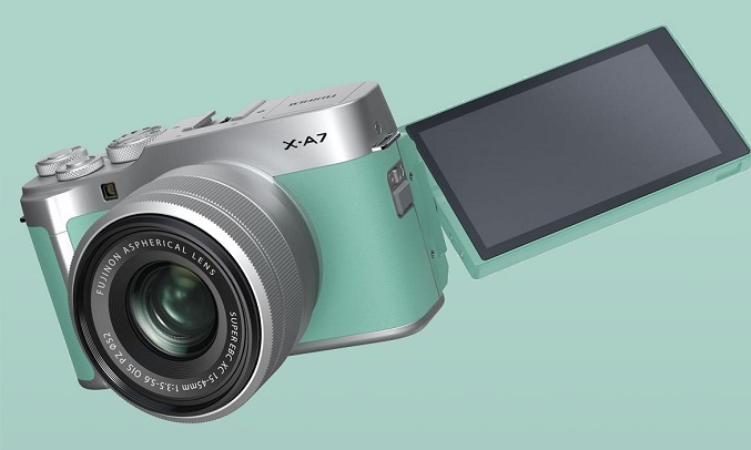 Fujifilm X-A7 / XC1545 Mint Green - Màn hình cảm ứng