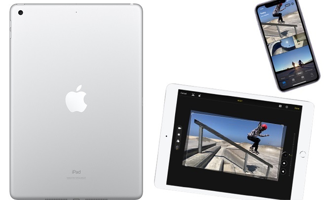 Máy tính bảng iPad 10.2 inch Wifi 32GB MYLA2ZA/A Bạc (2020) - Camera