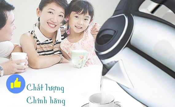 Ấm siêu tốc Inox Sunhouse SHD1056 tự động ngắt điện