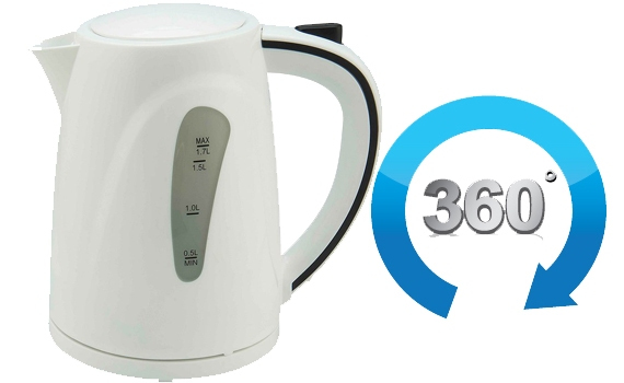 Bình đun Whirlpool ACK105/WBV với đế xoay 360 độ