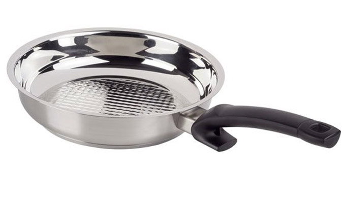 Chảo chống dính inox Fissler Steelux inox cao cấp