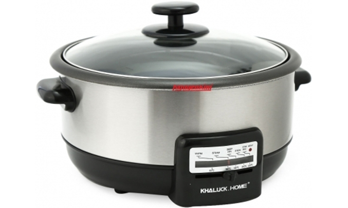 Lẩu điện Khaluck làm bằng chất liệu cao cấp