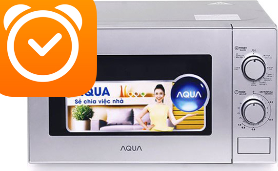 L&ograve; vi s&oacute;ng Sanyo EM-G2135V c&oacute; chức năng hẹn giờ