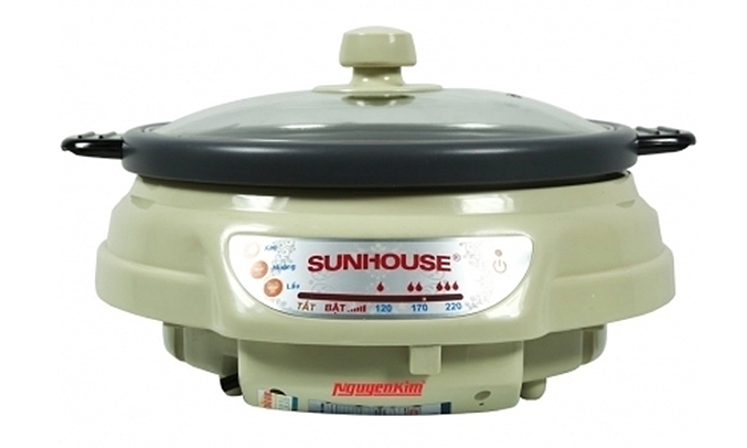 Lẩu điện Sunhouse SH535L dung tích lớn
