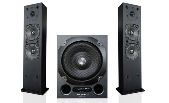 Loa vi tính Soundmax AW300/2.1 sở hữu công nghệ âm thanh vượt trội