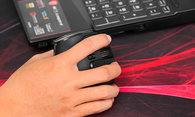 Chuột Gaming có dây Zadez G-153M Đen - Độ chính xác cao