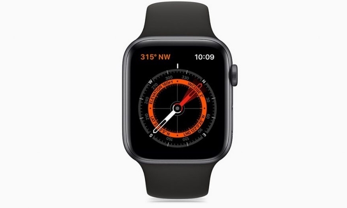 Apple Watch S5 GPS 40mm Vỏ nhôm Dây cao su đen - Điều chỉnh phù hợp
