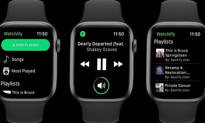 Apple Watch S5 GPS 40mm Vỏ nhôm Dây cao su đen - Nghe không nhạc