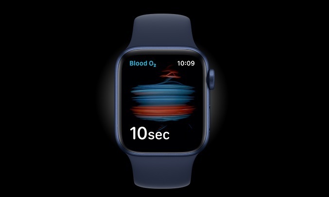 Apple Watch S6 LTE 40mm vỏ nhôm dây cao su Xanh - Đo nồng độ oxy trong máu