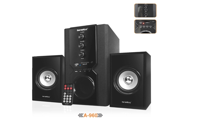 Loa vi tính Soundmax A960 - Kết nối