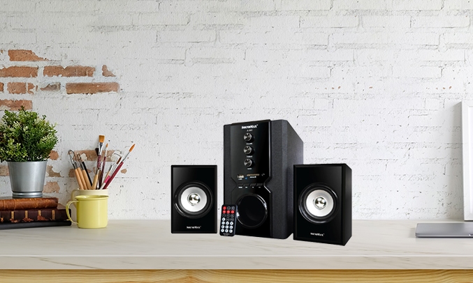 Loa vi tính Soundmax A960 - Thiết kế chắc chắn