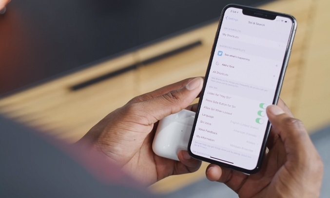 Tai nghe Bluetooth Apple Airpods 2 MRXJ2VN/A - Siri 