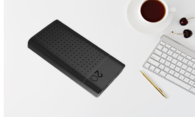 Pin sạc dự phòng Caza 20000mAh N03 Đen Thiết kế nhỏ gọn