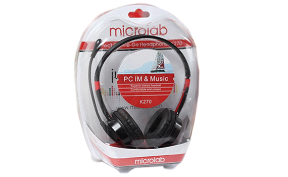 Tai nghe Microlab K-270 tích hợp microphone