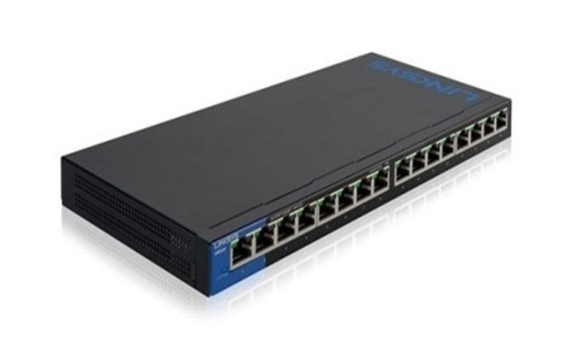 Thiết bị chuyển mạch Linksys 16P LGS116 dễ dàng chia sẻ dữ liệu