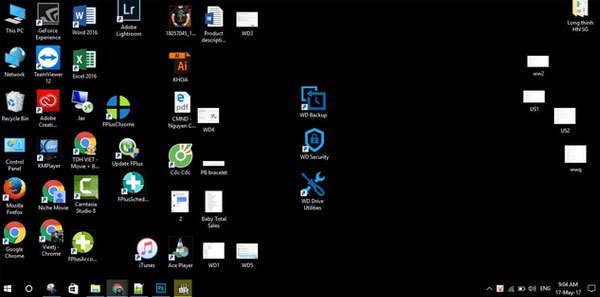 Bấm vào WD Backup, lựa chọn thiết bị ổ cứng là có thể bắt đầu sao lưu