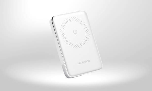 Sạc dự phòng Innostyle PowerMag Slim Trắng - mỏng nhẹ