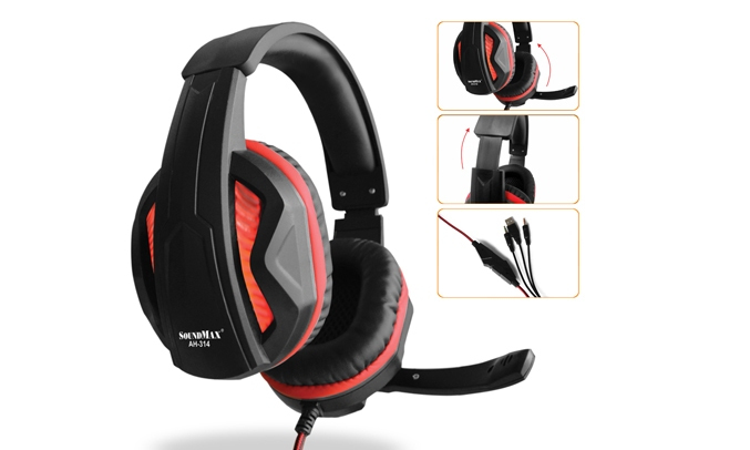 Tai nghe vi tính Soundmax AH314 - Âm nhạc