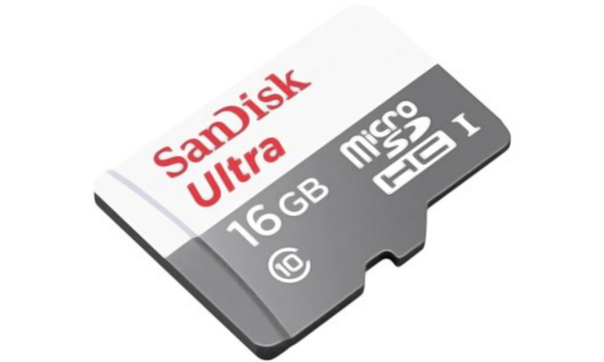 Thẻ nhớ MicroSD Sandisk Micro SDHC 16GB siêu bền