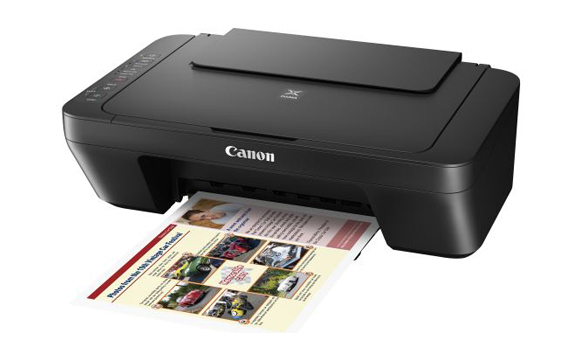 Máy in phun đa năng Canon Pixma E410 thiết kế nhỏ gọn