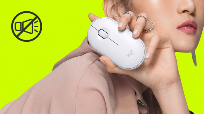 Chuột Logitech Pebble M350 - Kết nối linh hoạt
