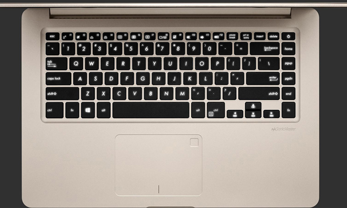 Laptop Asus Vivobook S15 S510UQ-BQ483T bàn phím có hỗ trợ đèn led