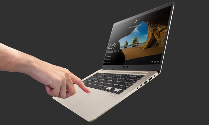 Laptop Asus Vivobook S15 S510UQ-BQ483T tích hợp bảo mật vân tay