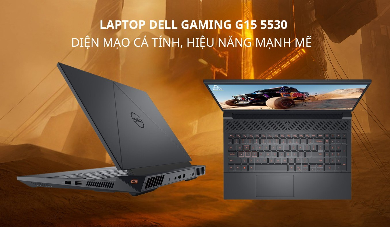 Laptop Dell Gaming G15 5530 i7-13650HX/16GB/512GB/Win11 (I7H165W11GR4060)