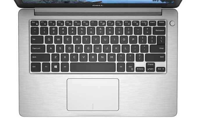 Bàn phím của laptop chắc chắn giúp thao tác chính xác