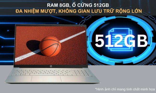 Laptop HP Pavilion 15-EG3094TU i5-1335U/8GB/512GB/Win11 (8C5L5PA)