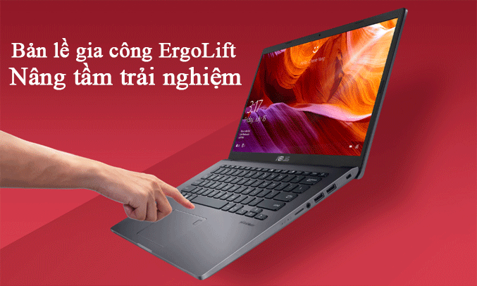Laptop Asus i5-8265U 15.6 inch X509F-EJ153T bản lề ErgoLift