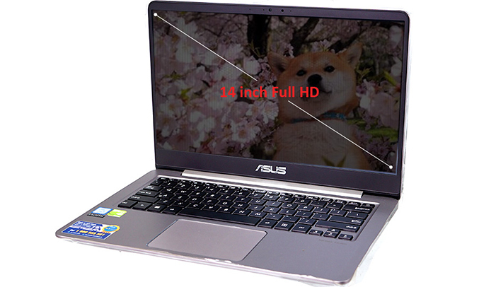 Asus UX410UQ GV066 sắc nét từng chi tiết