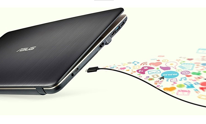 Laptop X441UA-GA070(DGW) kết nối đa dạng